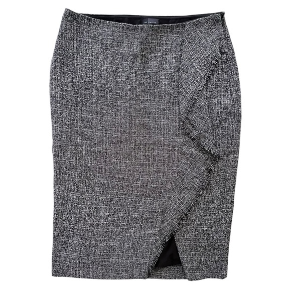The Limited Dresses & Skirts - The Limited Black and White Textured Pencil Skirt